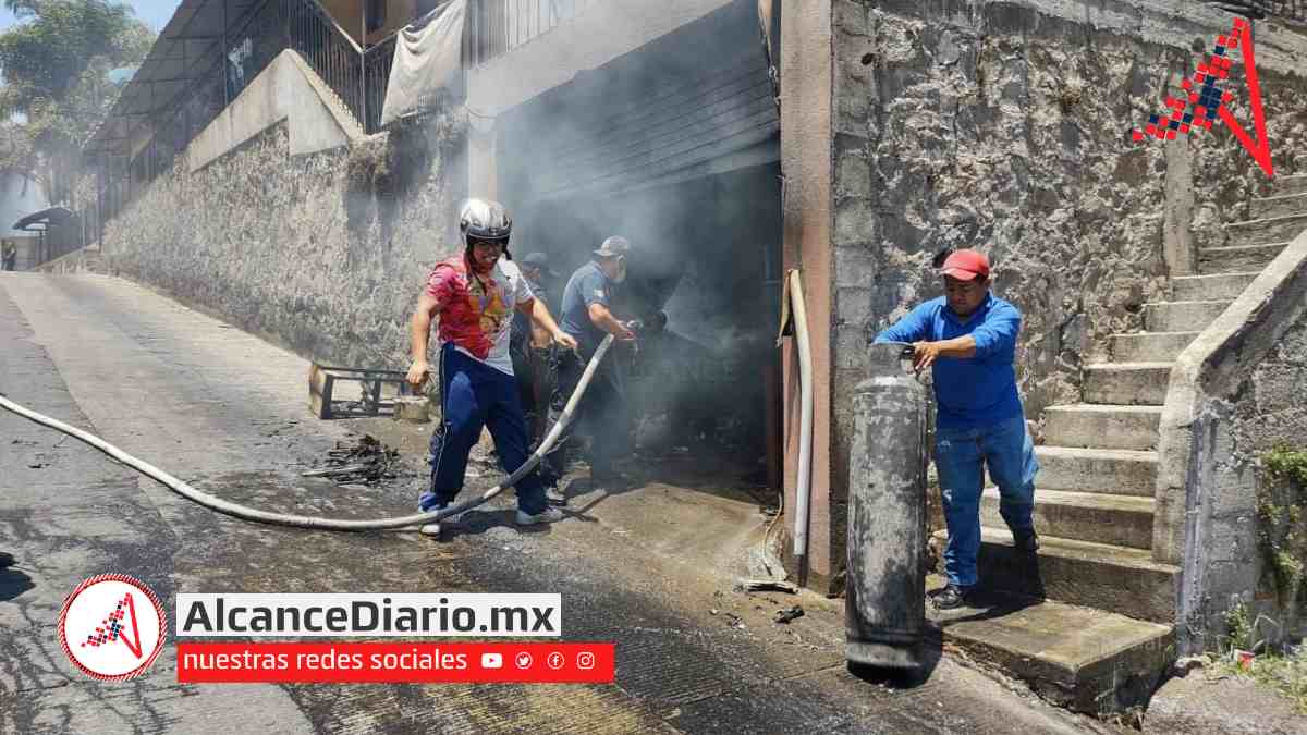 Incendio en Teziutlán