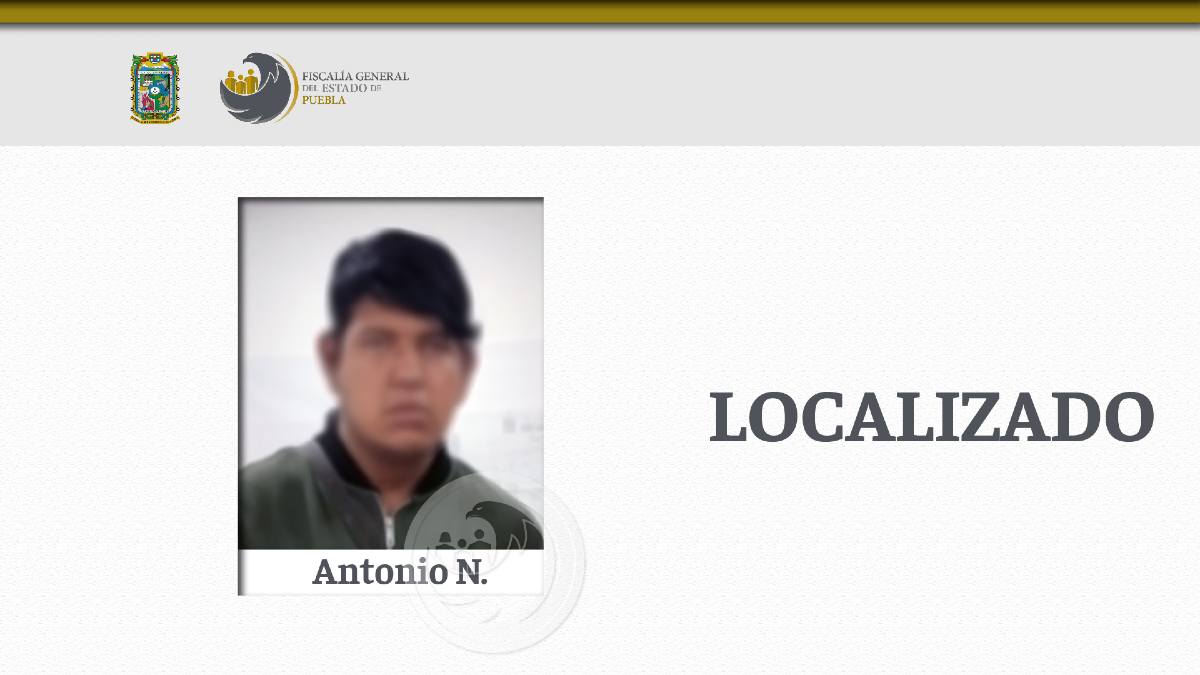 Localizado - Antonio N fge
