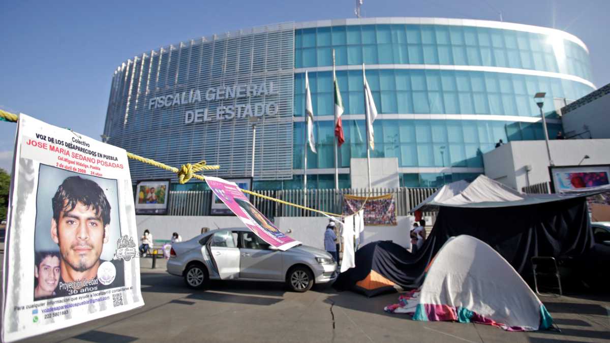 Plantón Voz de los Desaparecidos