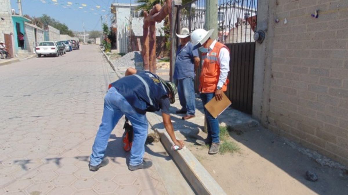 Red eléctrica en Cañada Morelos