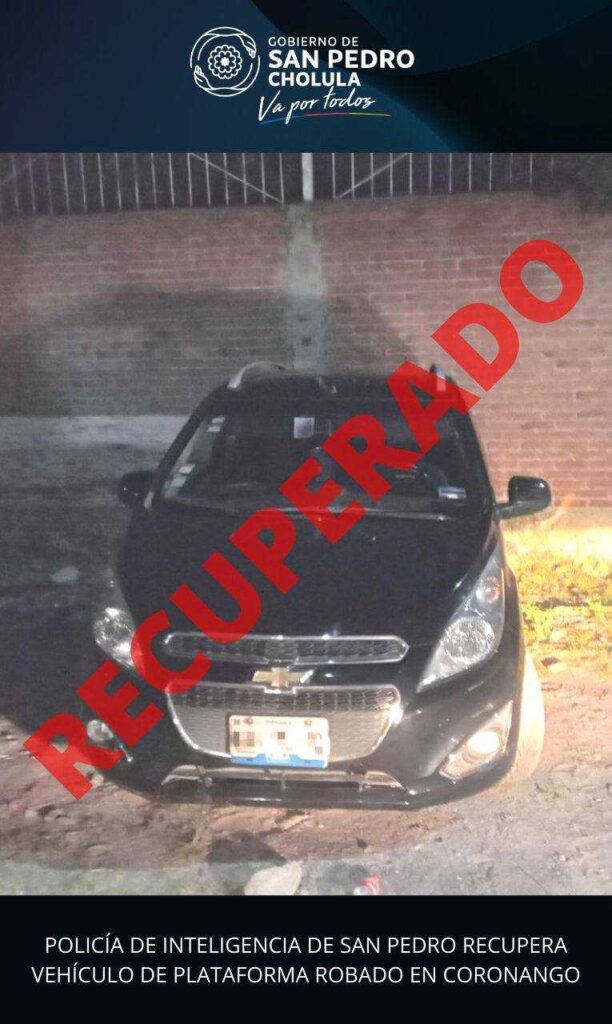 Vehículo recuperado