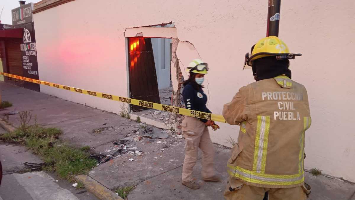 Accidente en bulevar Capitán Carlos Camacho Espíritu