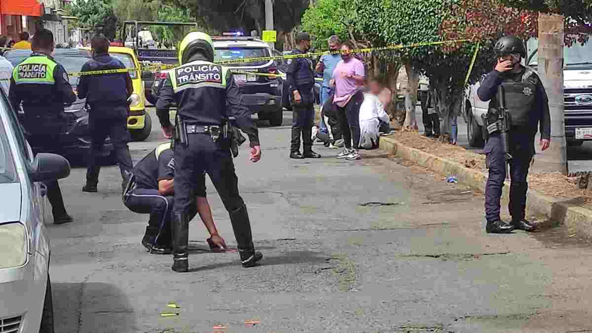 Balacera en jornada de vacunación