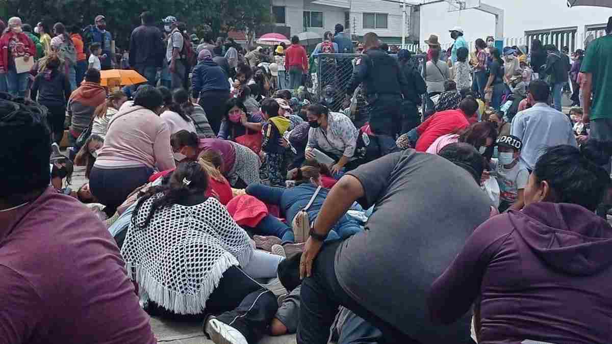 Balacera en jornada de vacunación