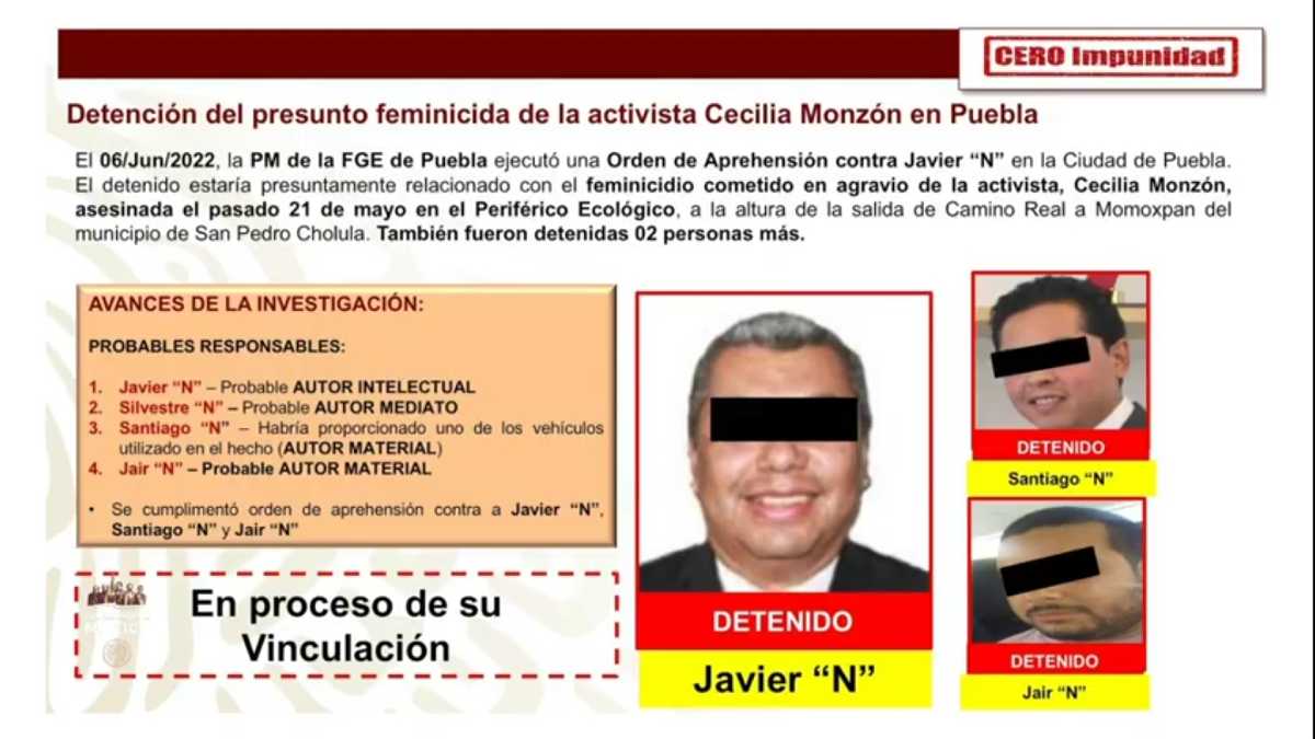 Caso Cecilia Monzón en la mañanera