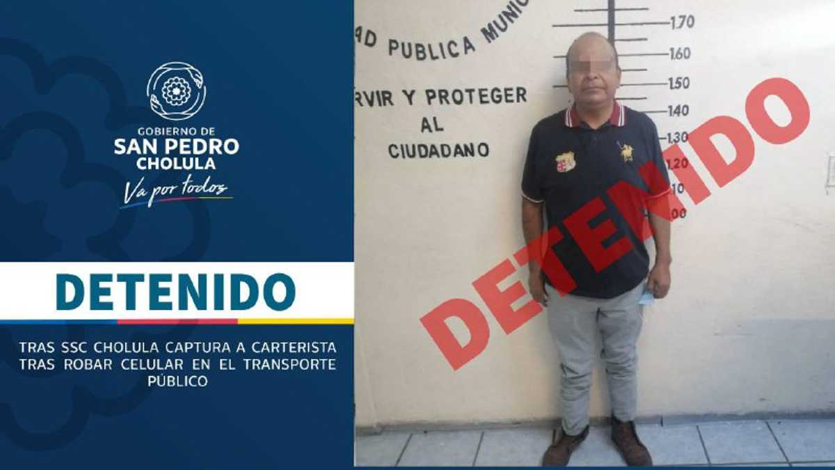 Detenido por robo
