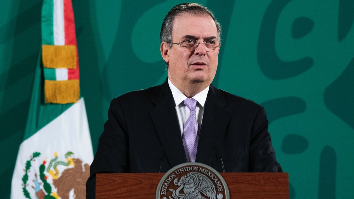 Ebrard, positivo a Covid-19