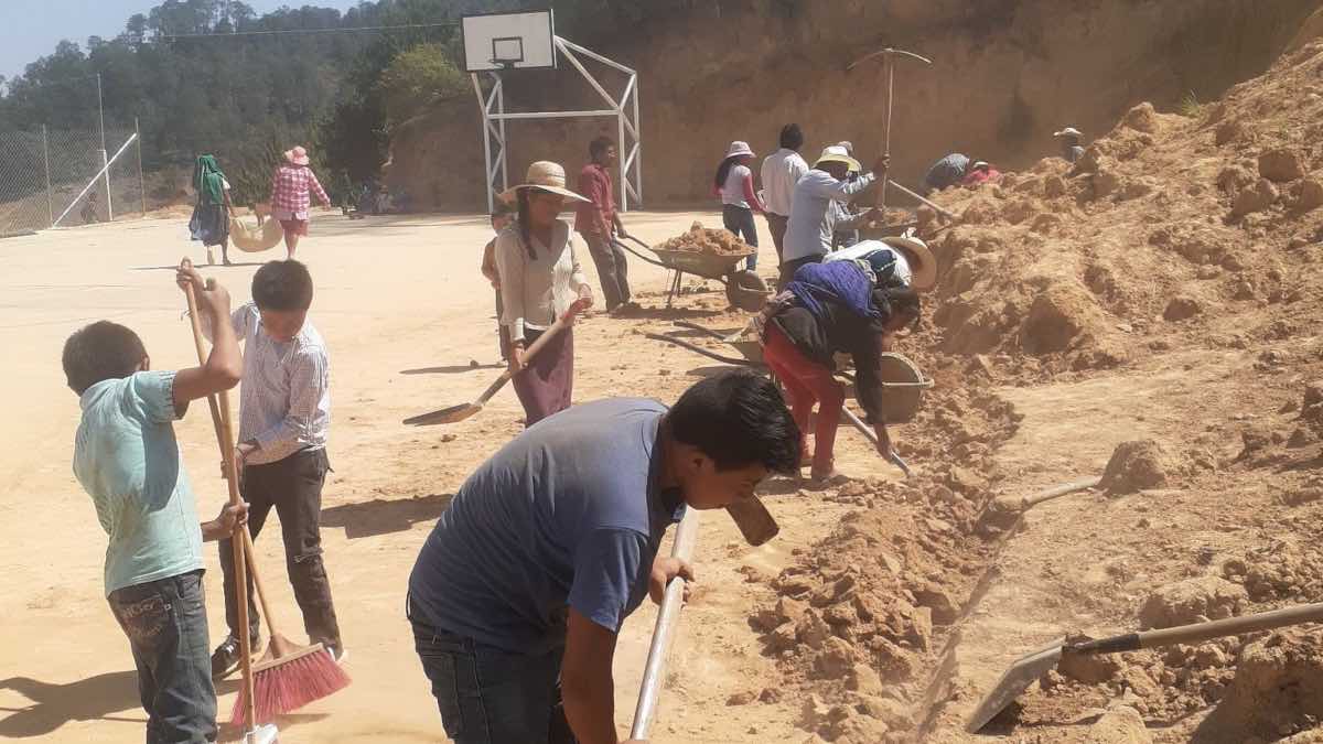 Faena en Zautla