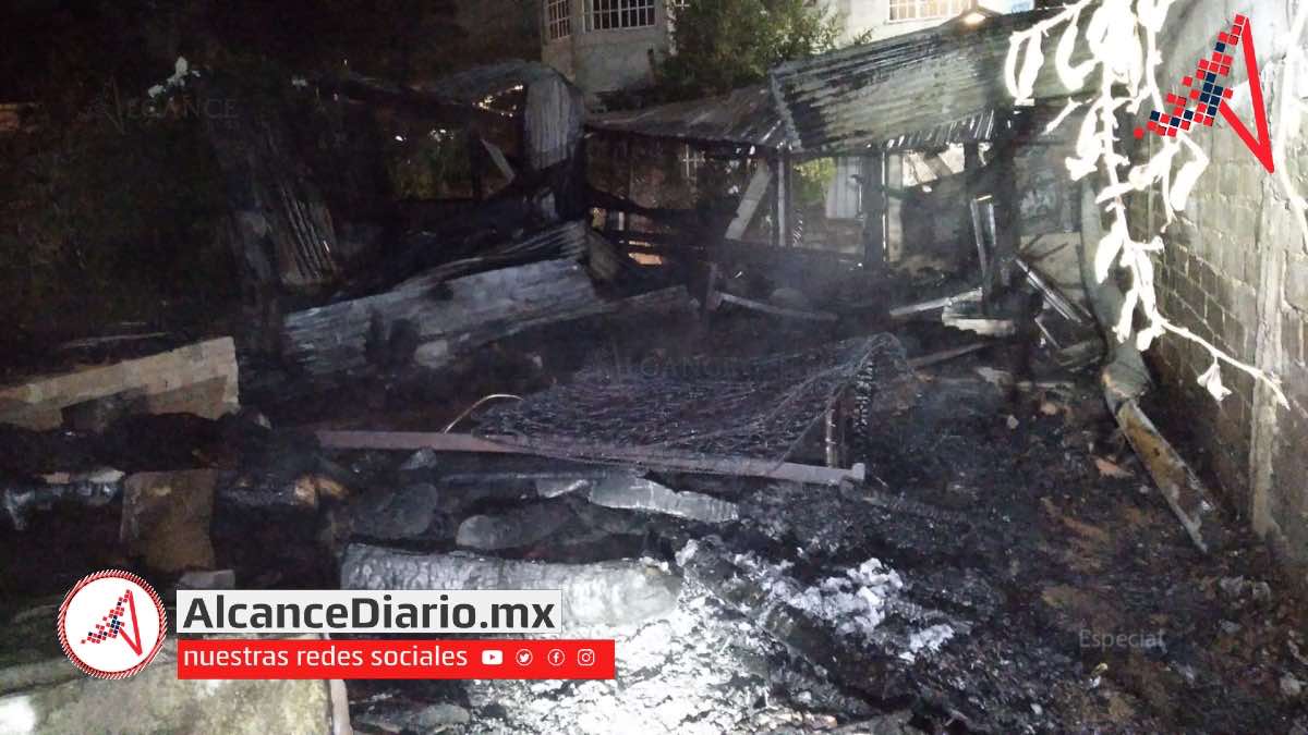 Incendio en Huauchinango