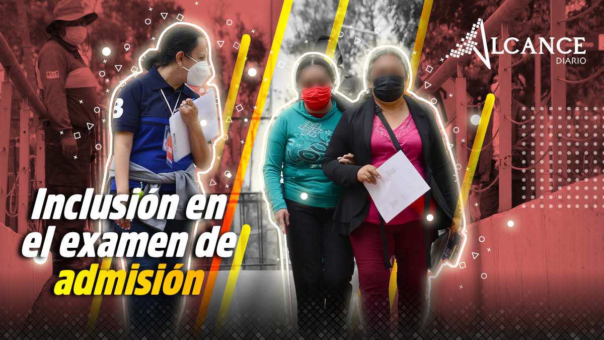 Inclusión en el examen de admisión
