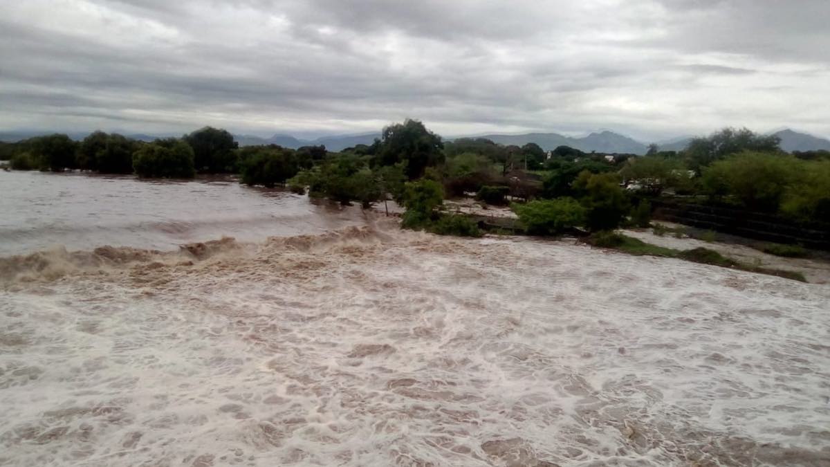 Lluvias en Actopan