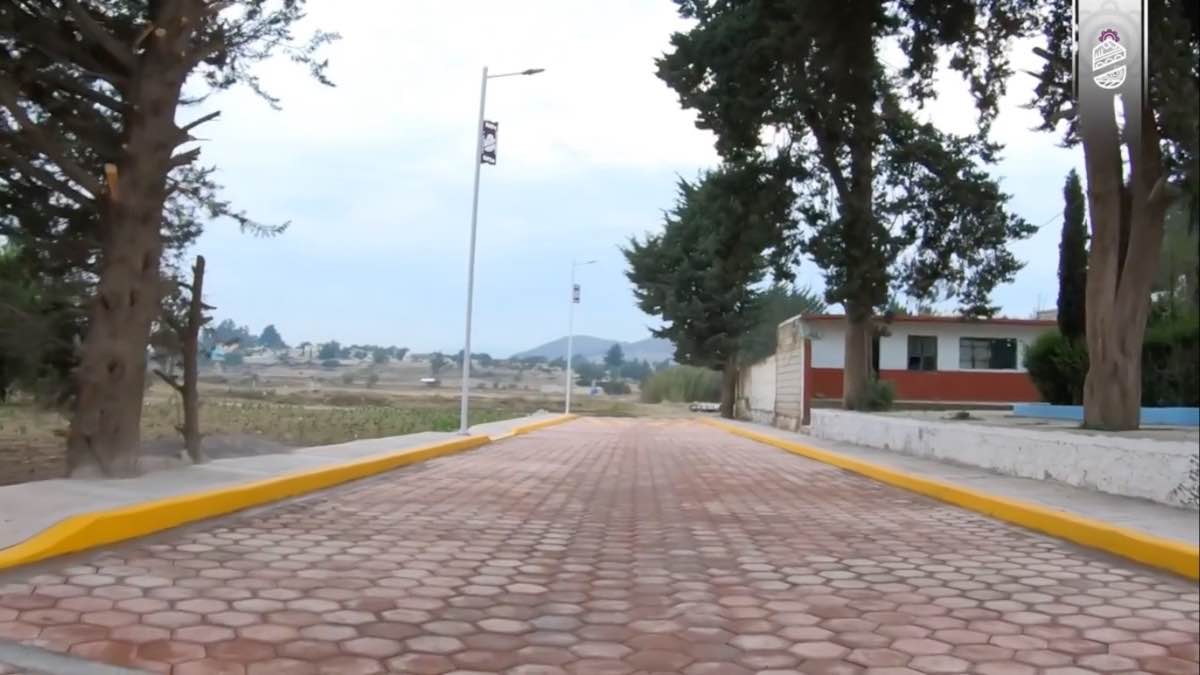 Obras en Chalchicomula