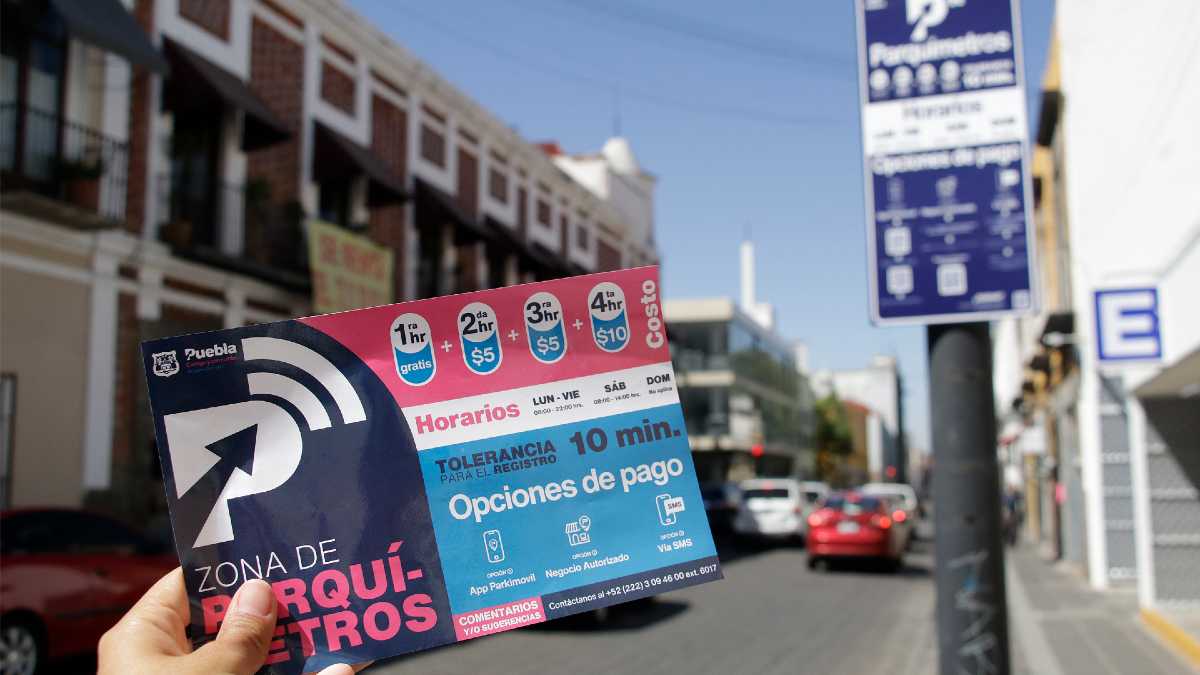 Parquímetros Puebla