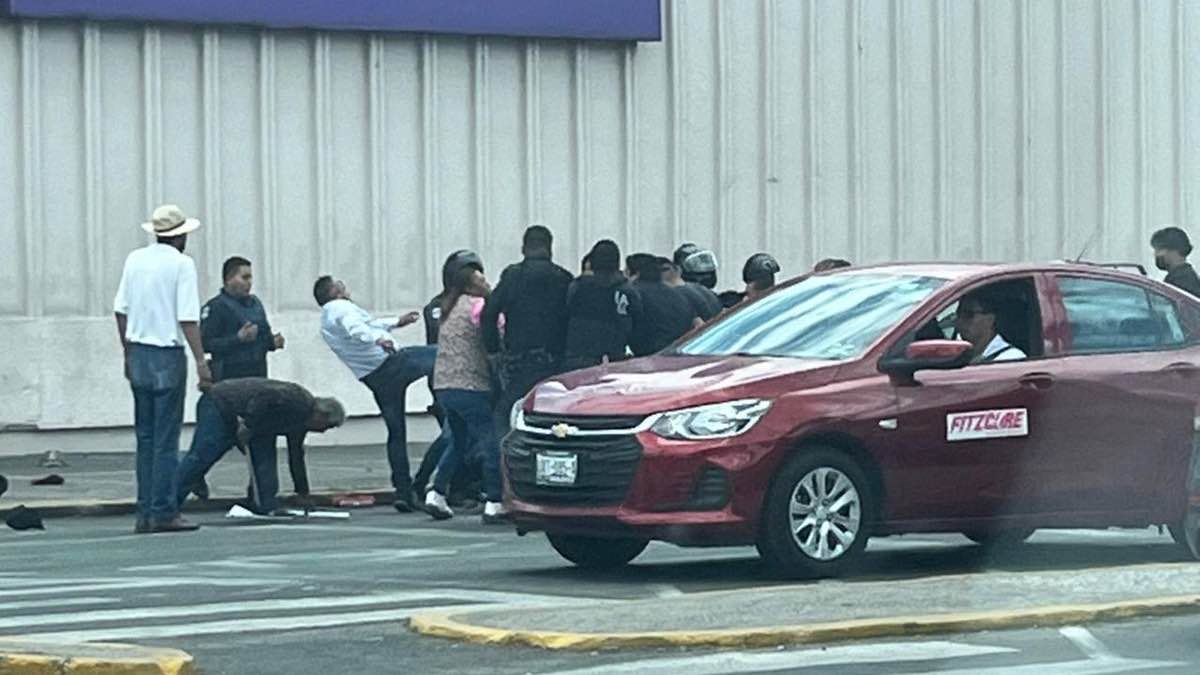 Pelea campal entre franeleros