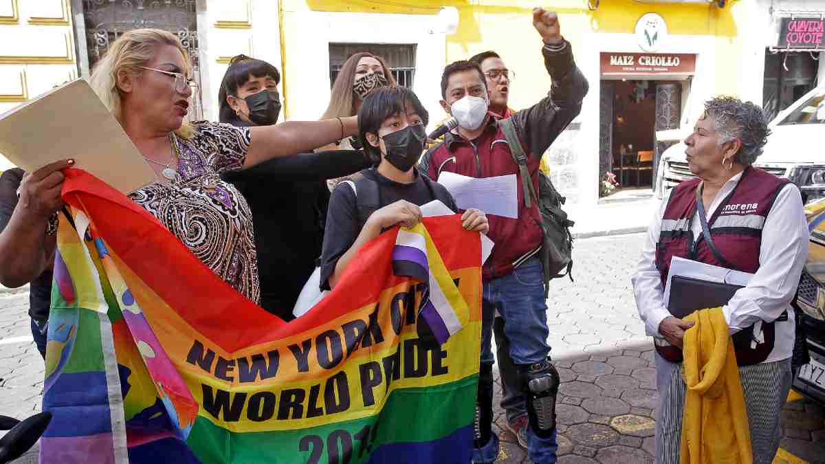 Protesta por terapias de conversión