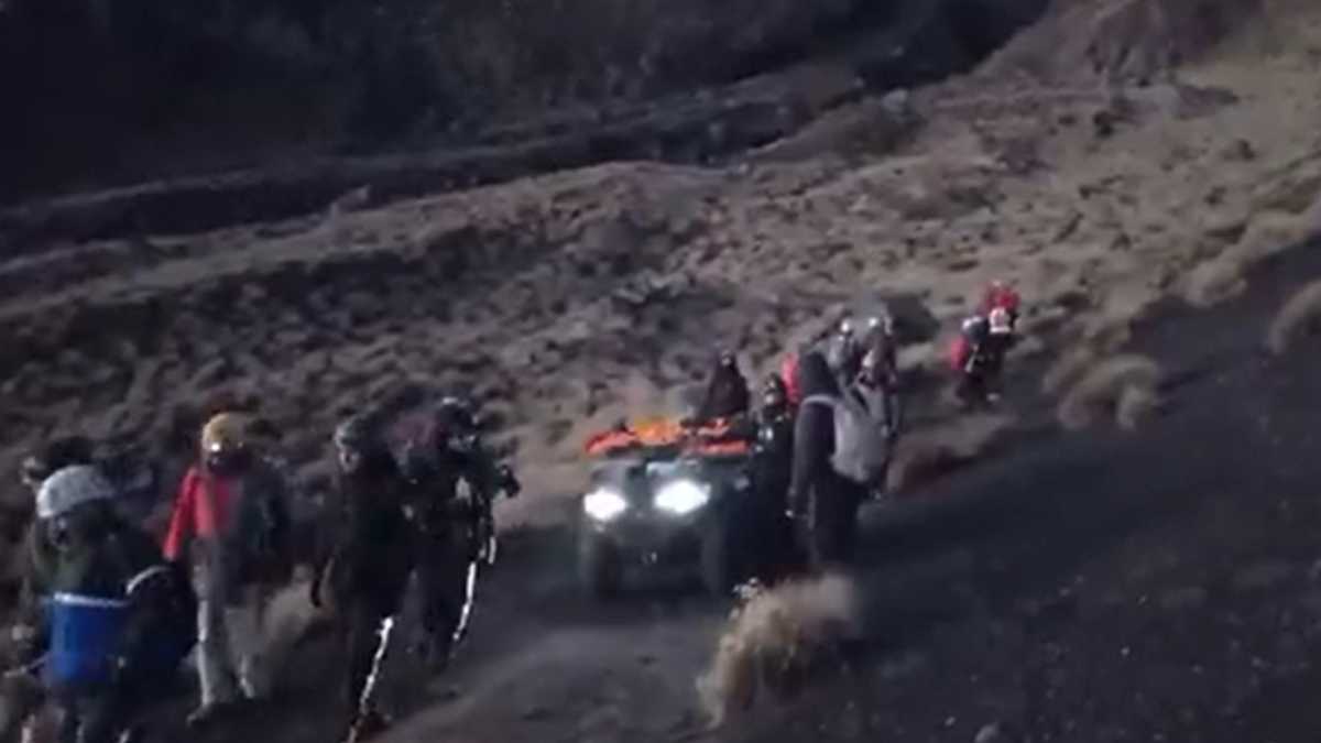Rescate en el Popo