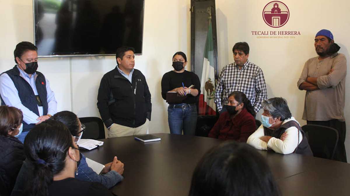 Reunión en Tecali