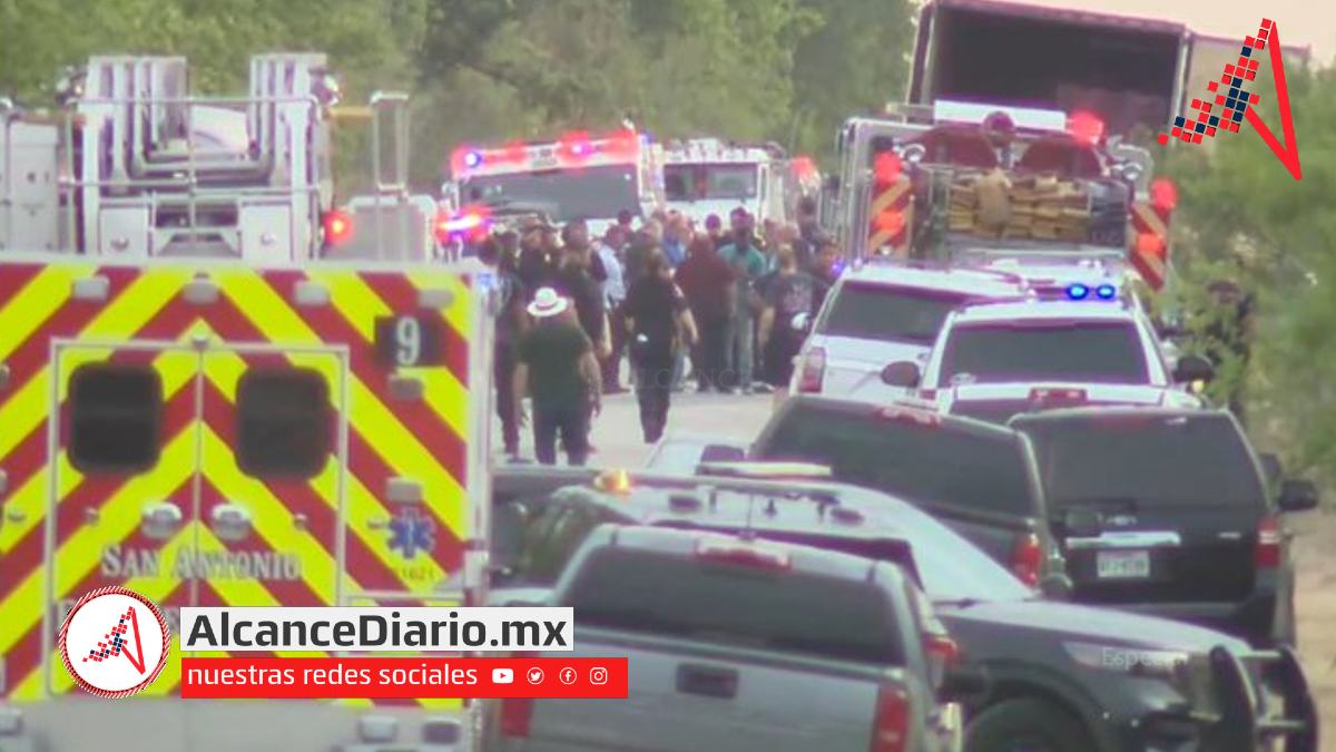 migrantes muertos tráiler en Texas