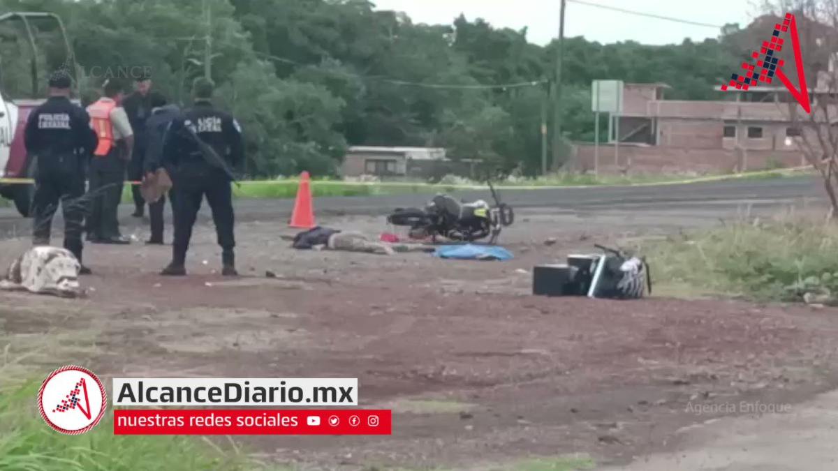 muere mujer motociclista