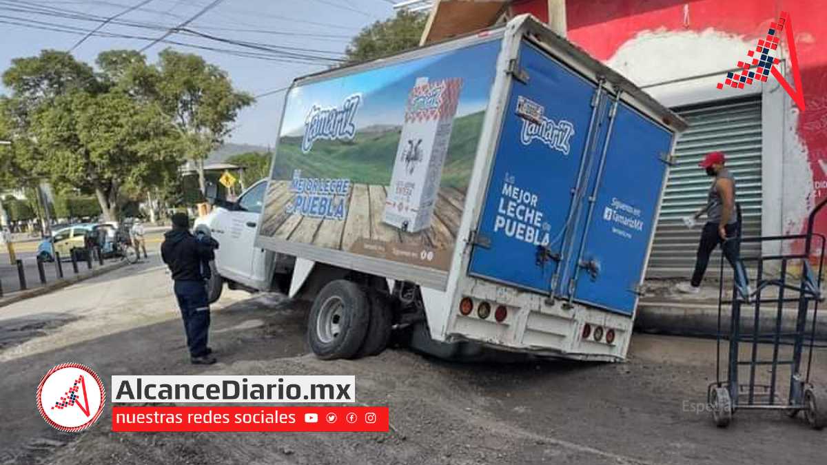 Accidente en Amozoc