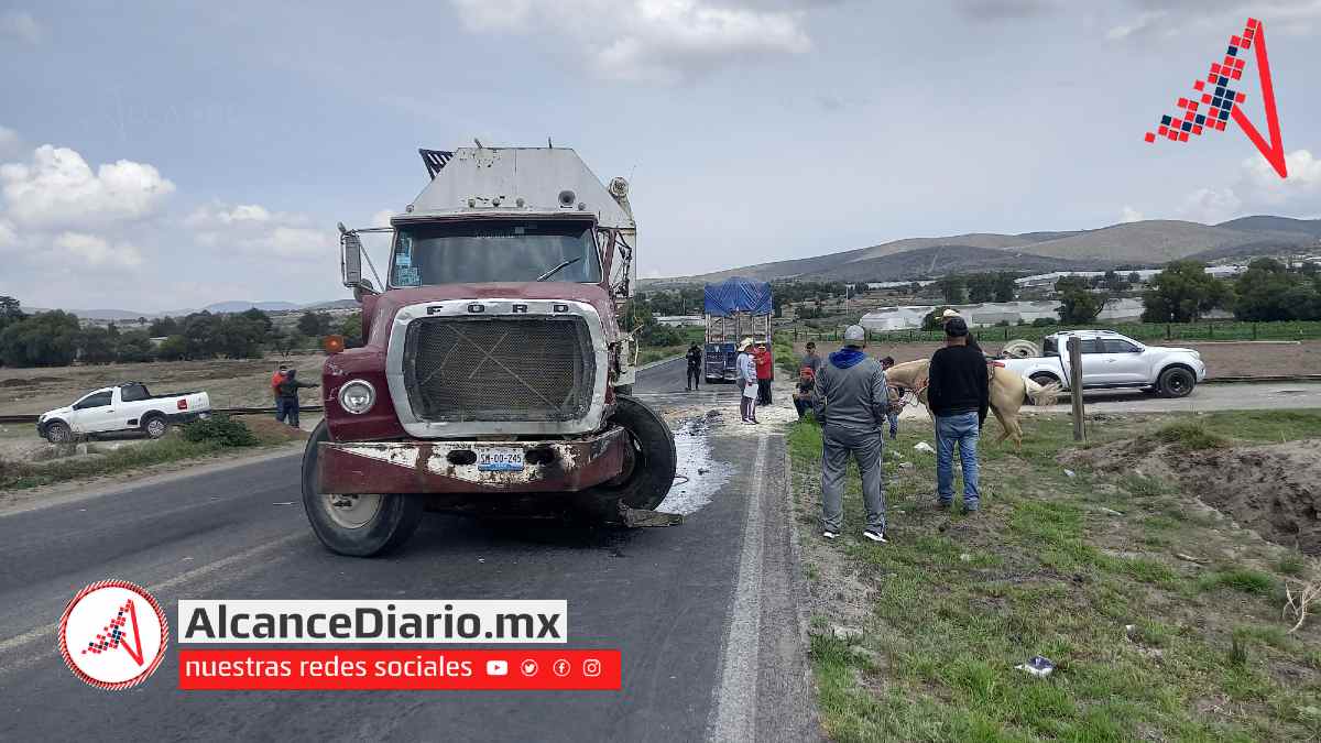 Accidente en Cañada Morelos