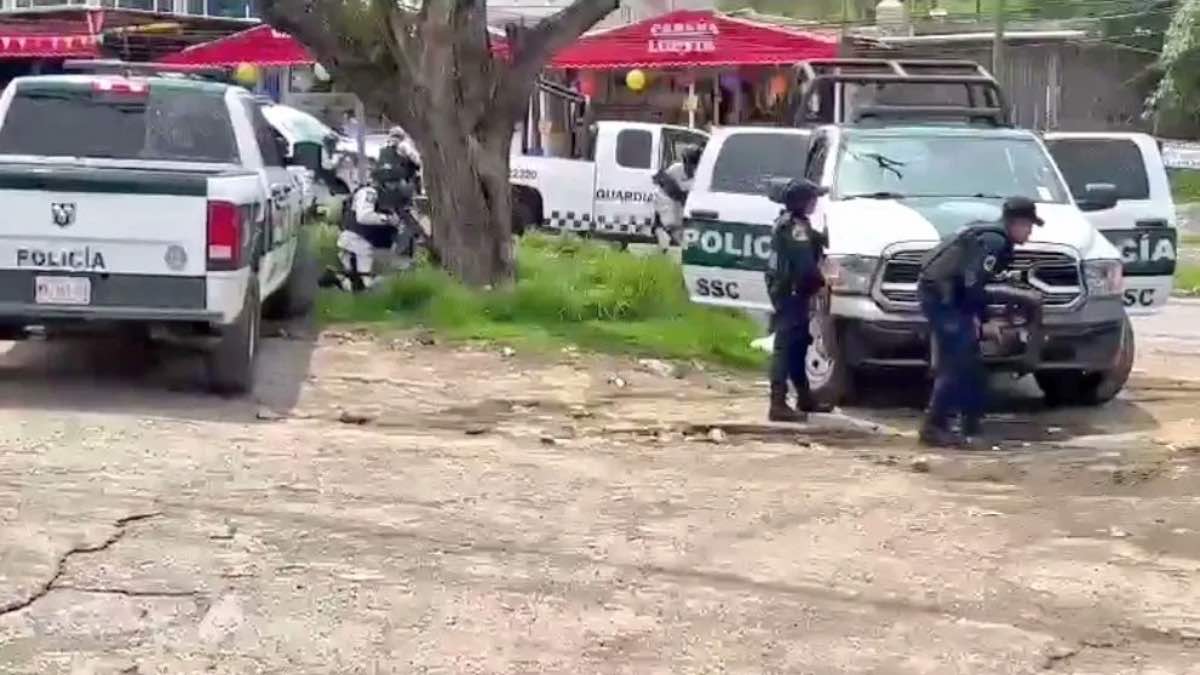 Balacera en Cuernavaca