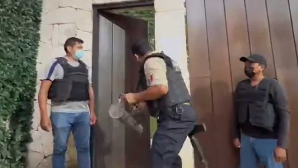 Cateo en casa de Alito
