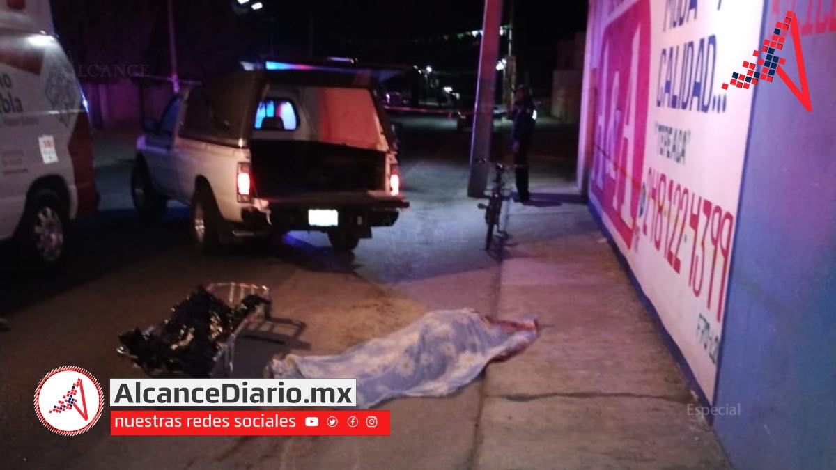 Ciclista muerto