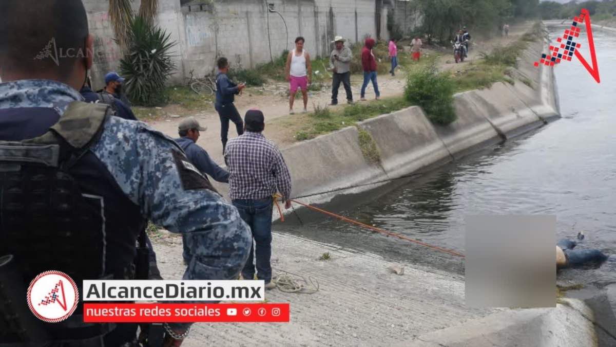 Cuerpo en el Canal de Valsequillo