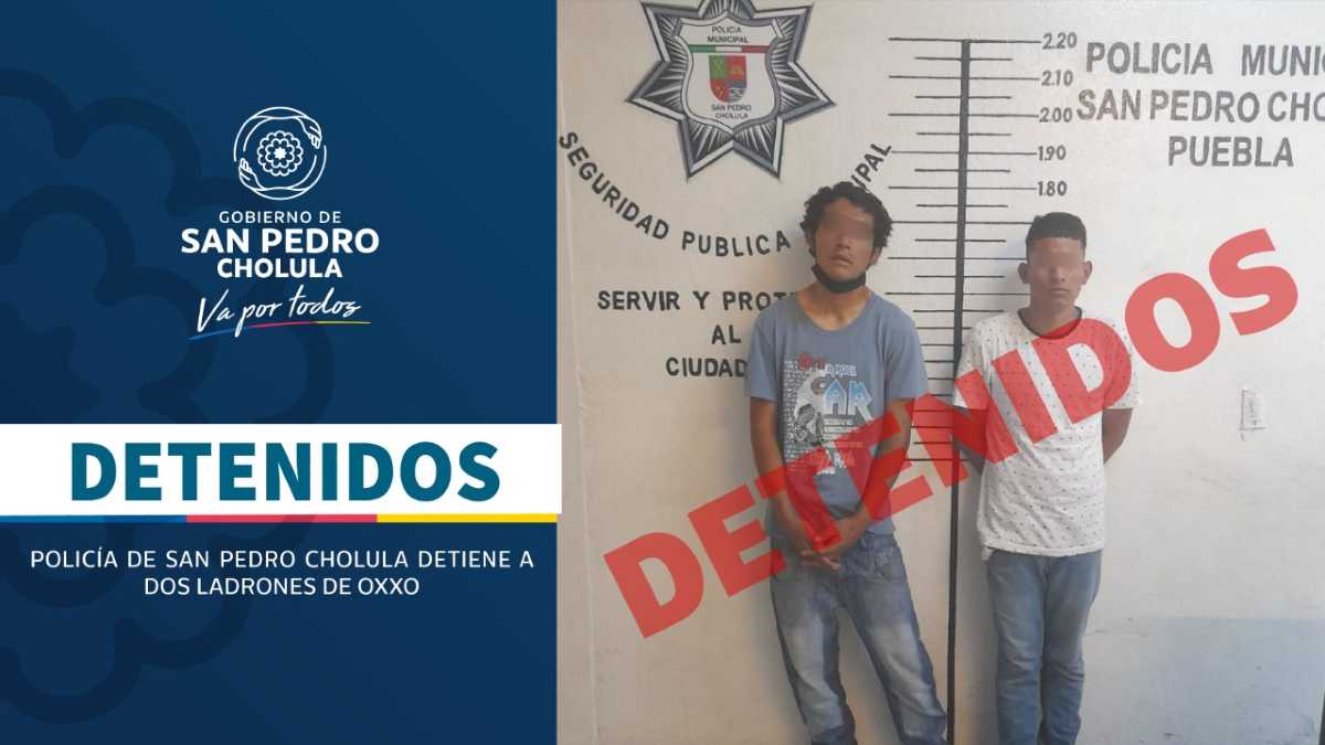 Detenidos por robo