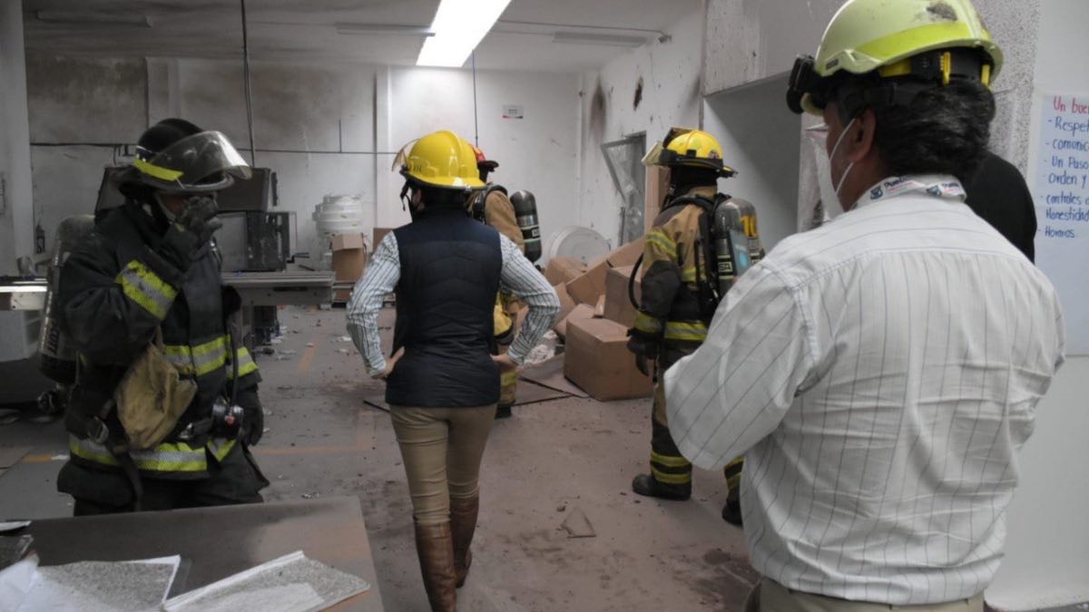 Explosión en Totimehuacán