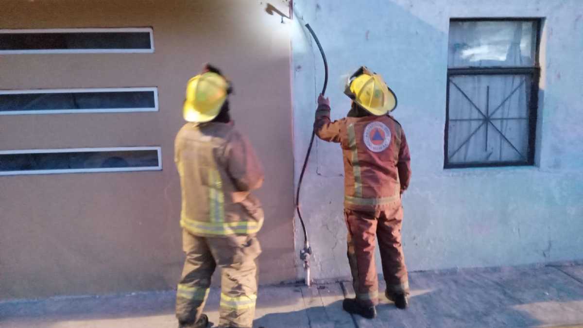 Fuga de gas en Amalucan