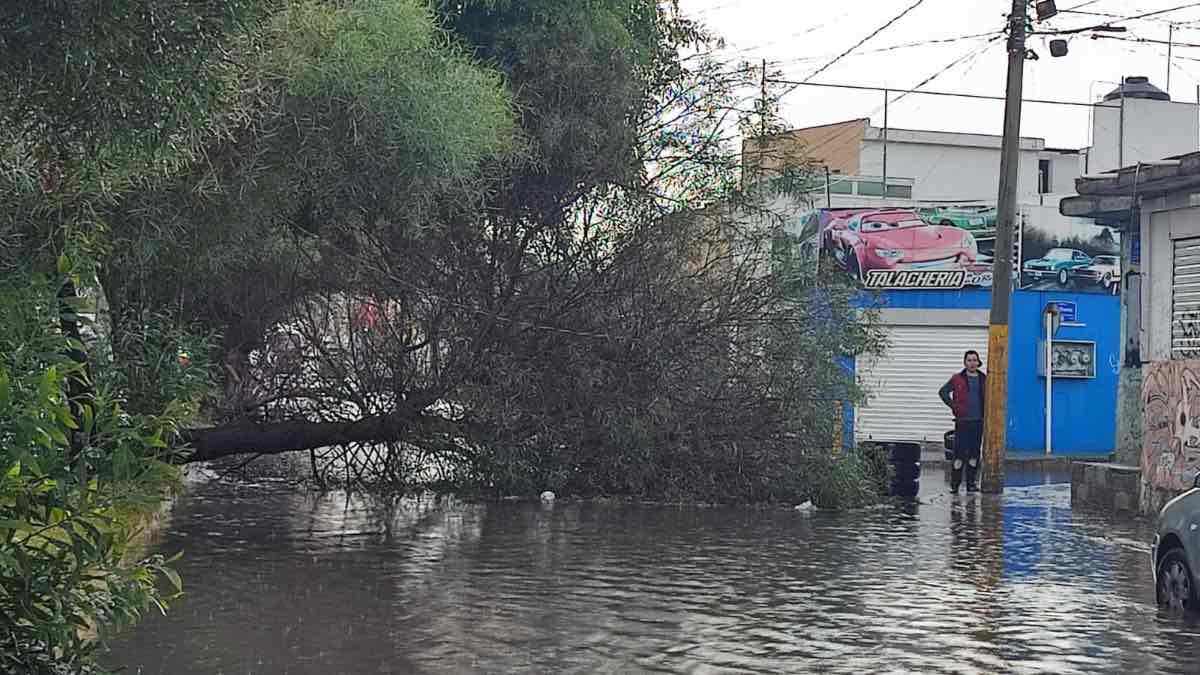 Lluvias en Puebla