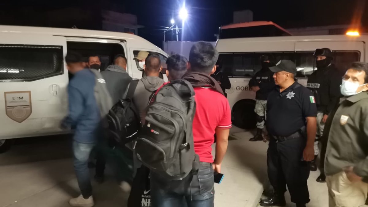 Migrantes en Acajete