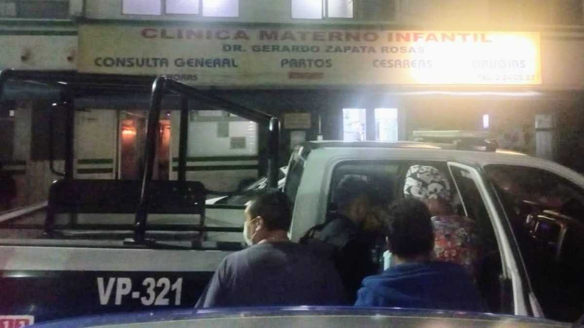 Mujer en labor de parto