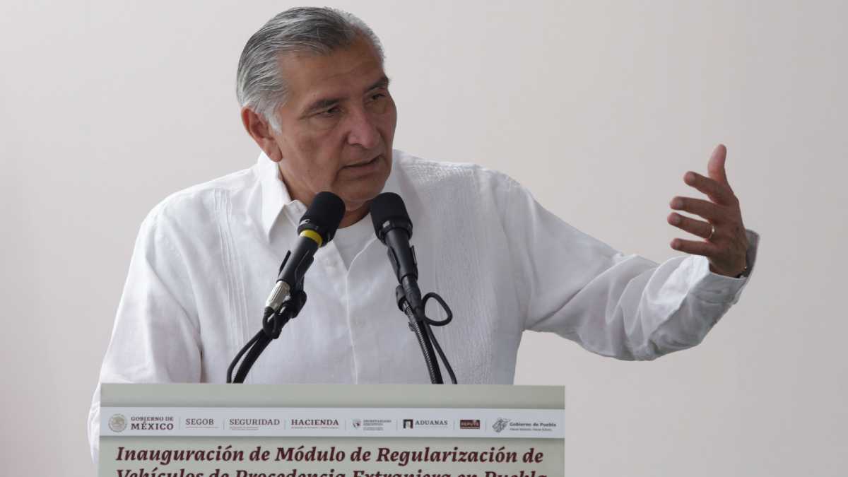 Secretario de Gobernación Adán Augusto