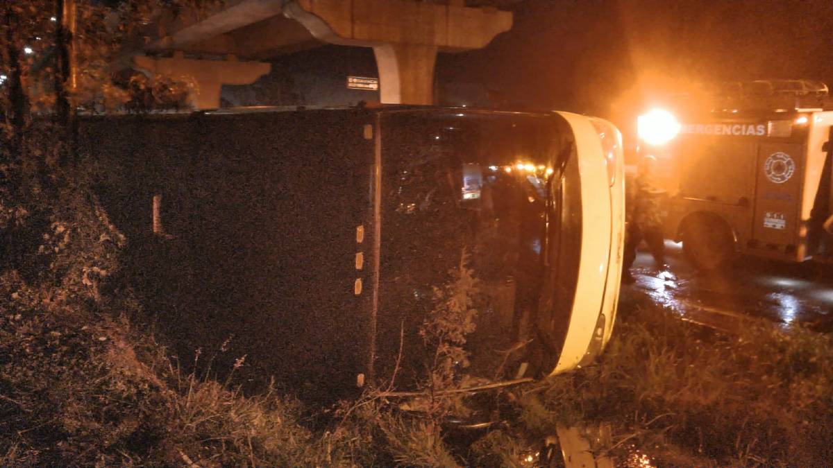 Accidente deja lesionados en Puebla
