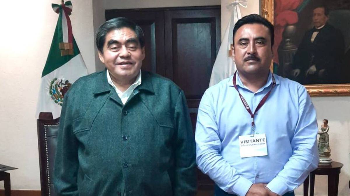 Alcalde de Huaquechula y Miguel Barbosa