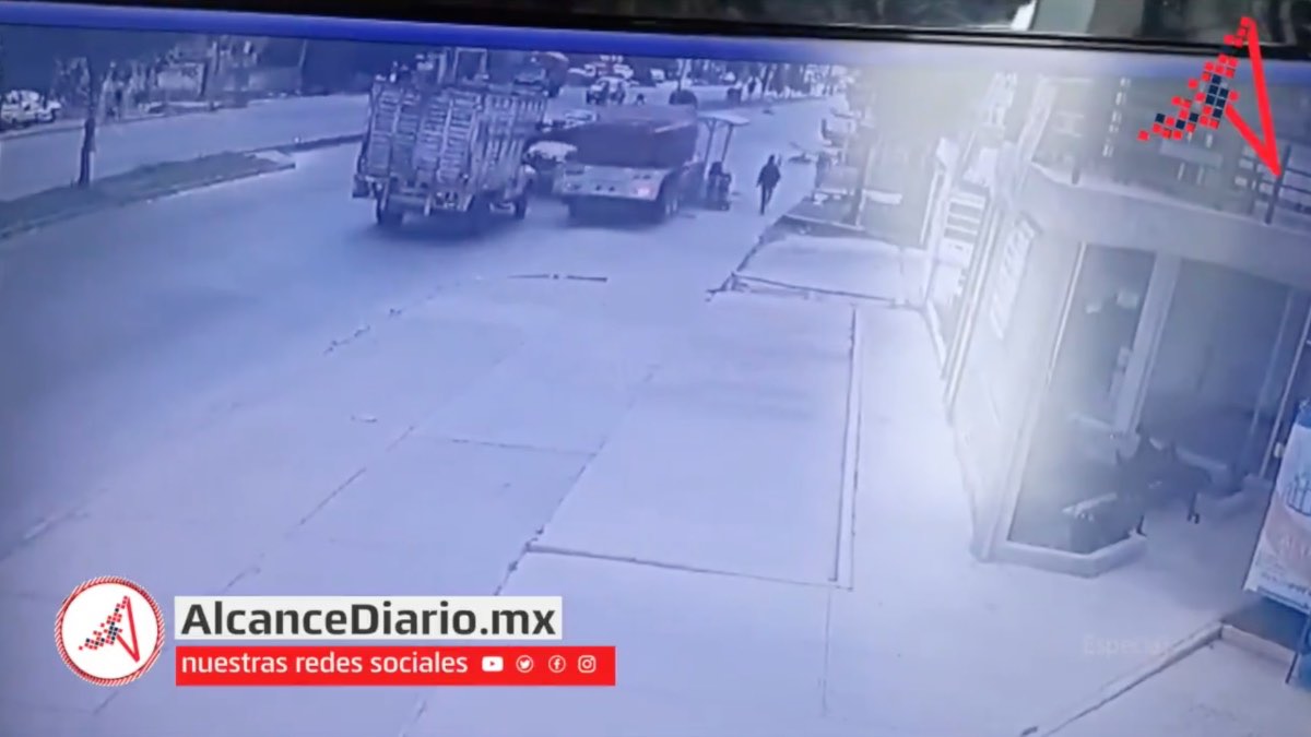 Camión en Amozoc