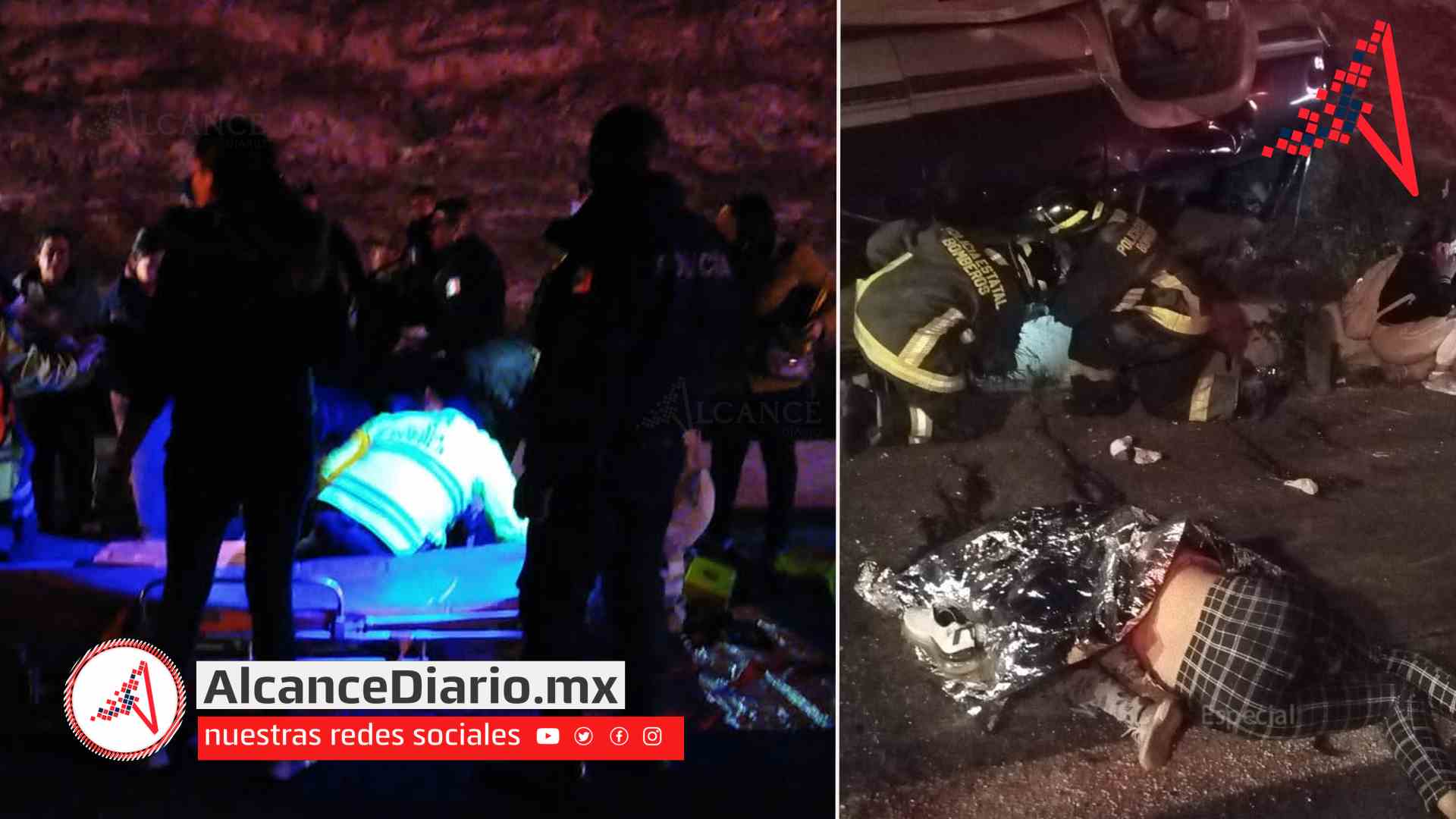 Choque en Cañada Morelos