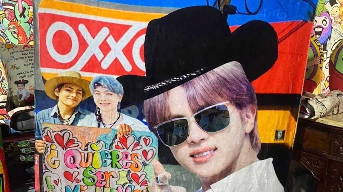 Cobijas de BTS
