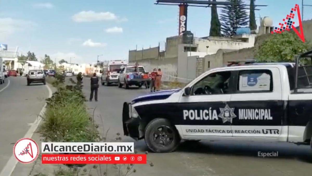 Cuerpo en la México-Puebla