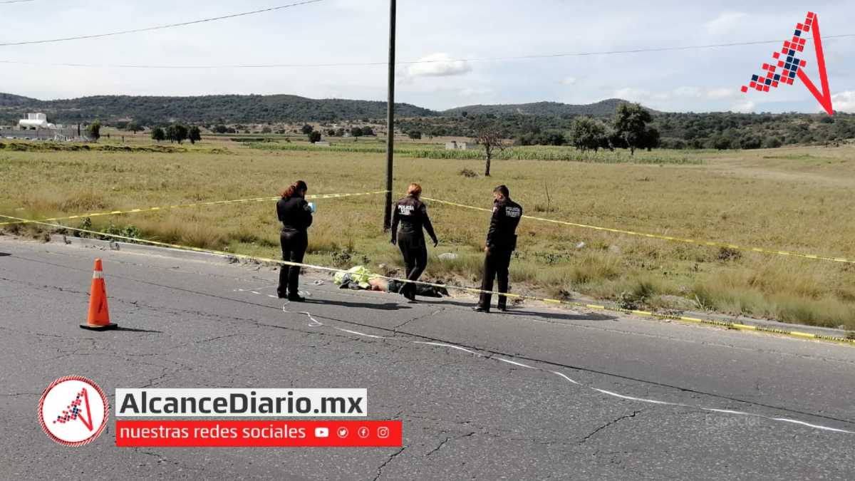 Hombre atropellado federal a Tehuacán