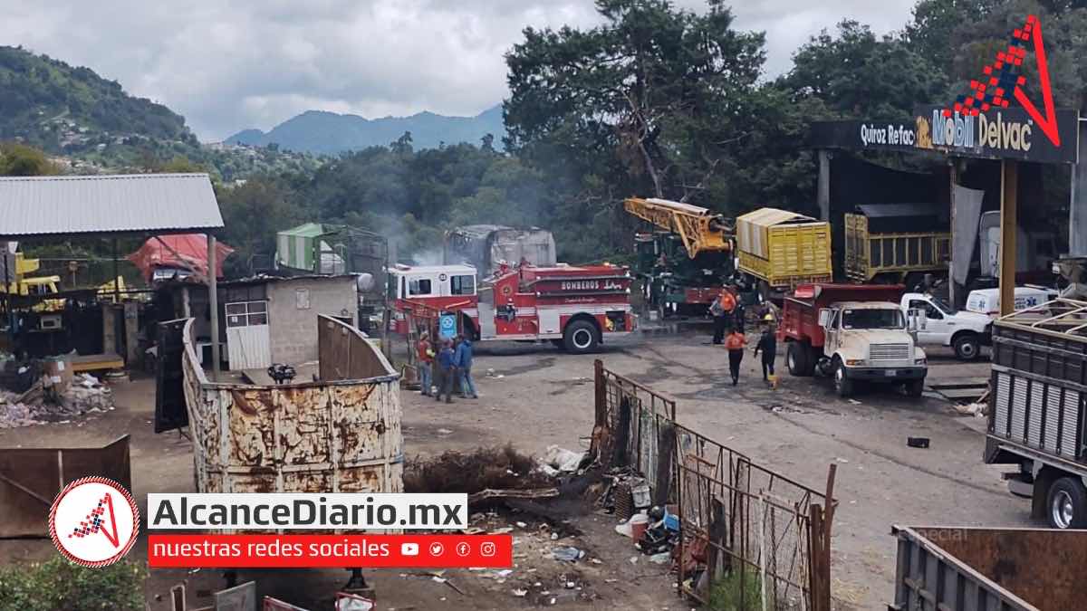 Incendio en Chignautla
