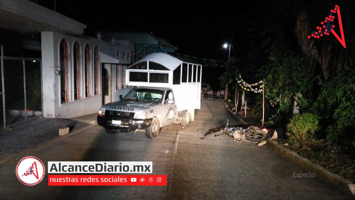 Motociclista muerto