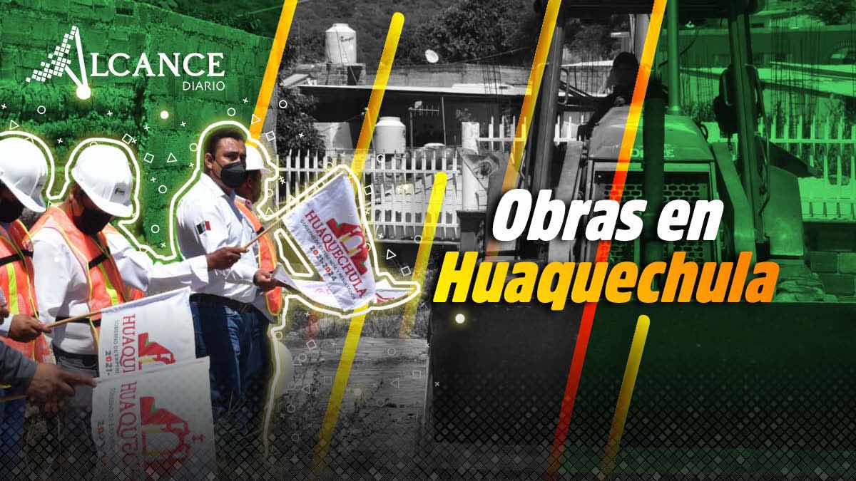 Obras en Huaquechula