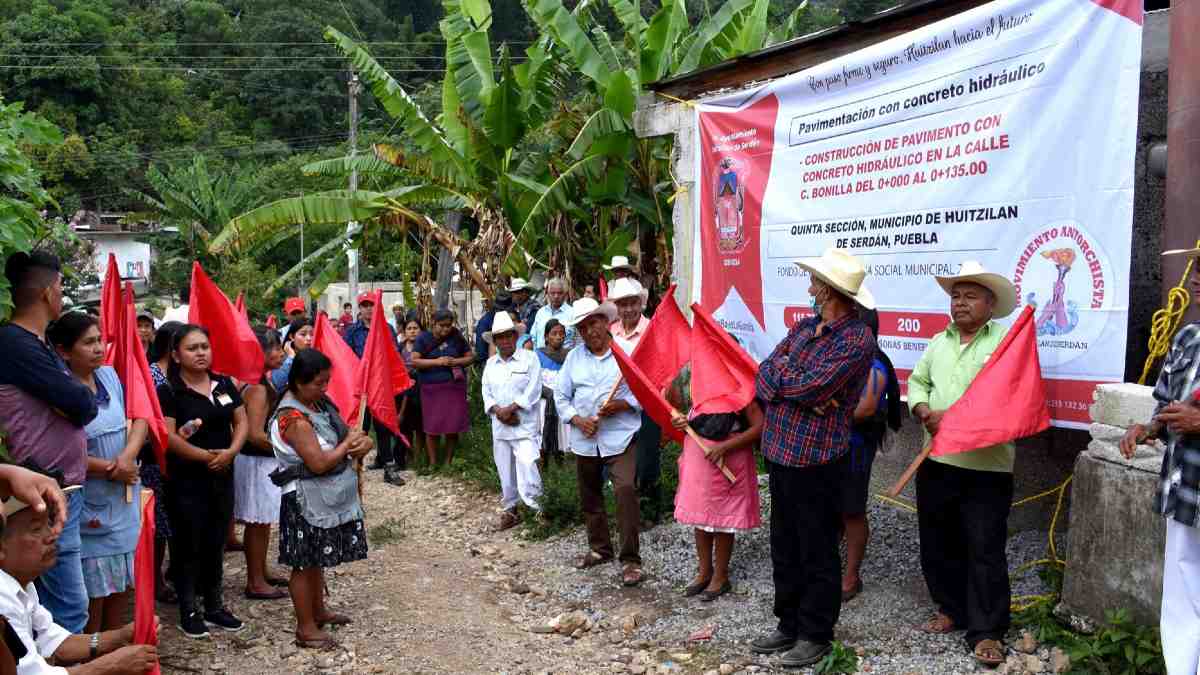 Obras en Huitzilan