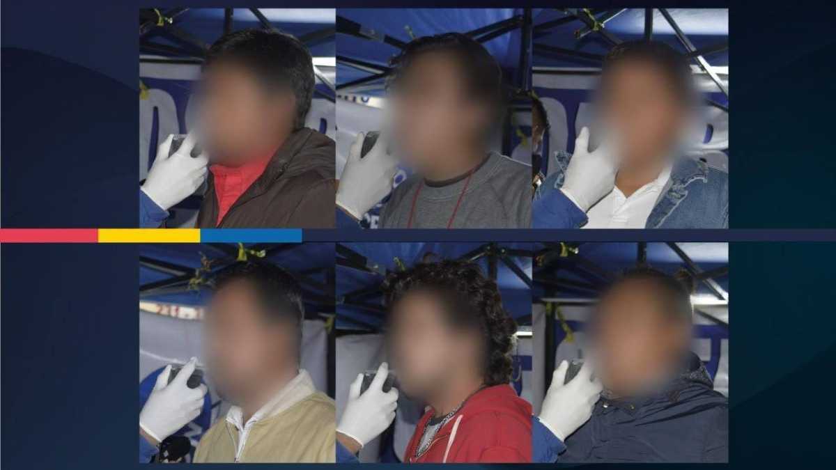 Operativo Alcoholímetro en Cholula
