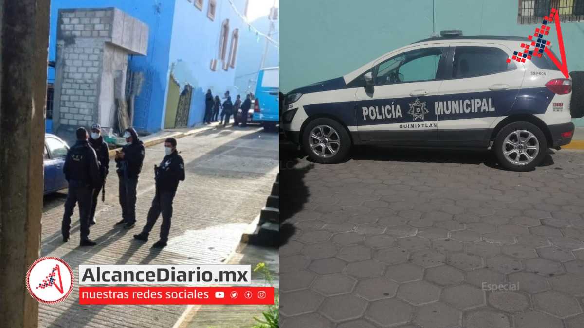 Aseguran a policías de Quimixtlán