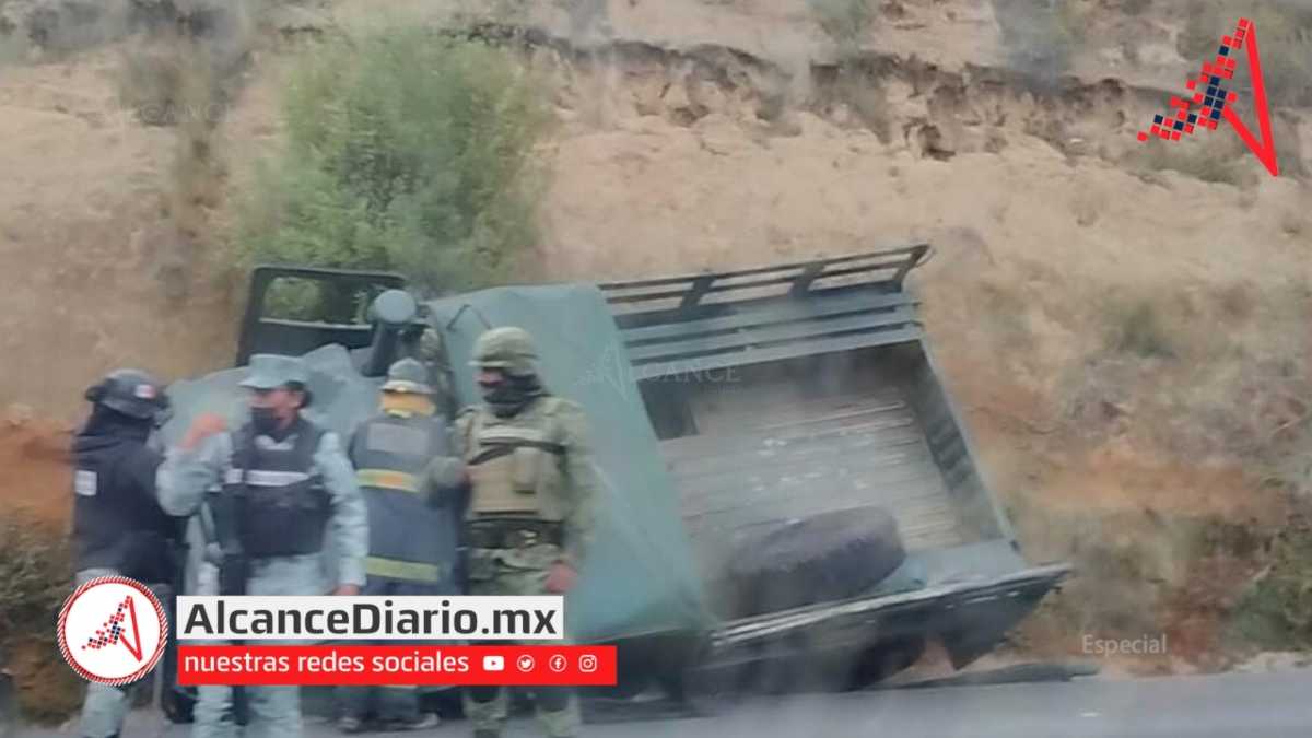 Volcadura de militares